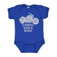 thumbnail image 1 of Inktastic Crawl Walk Ride Motorcycle Boys or Girls Baby Bodysuit, 1 of 5