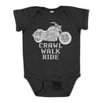 thumbnail image 1 of Inktastic Crawl Walk Ride Motorcycle Boys or Girls Baby Bodysuit, 1 of 5