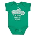 thumbnail image 1 of Inktastic Crawl Walk Ride Motorcycle Boys or Girls Baby Bodysuit, 1 of 5