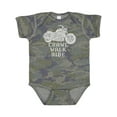 thumbnail image 1 of Inktastic Crawl Walk Ride Motorcycle Boys or Girls Baby Bodysuit, 1 of 5