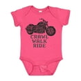 thumbnail image 1 of Inktastic Crawl Walk Ride Motorcycle Boys or Girls Baby Bodysuit, 1 of 5