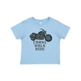 thumbnail image 1 of Inktastic Crawl Walk Ride Motorcycle Boys or Girls Baby T-Shirt, 1 of 5