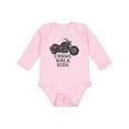 thumbnail image 1 of Inktastic Crawl Walk Ride Motorcycle Boys or Girls Long Sleeve Baby Bodysuit, 1 of 5