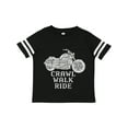 thumbnail image 1 of Inktastic Crawl Walk Ride Motorcycle Boys or Girls Toddler T-Shirt, 1 of 5