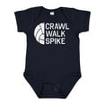 thumbnail image 1 of Inktastic Crawl Walk Spike Boys or Girls Baby Bodysuit, 1 of 5