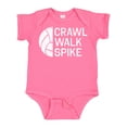 thumbnail image 1 of Inktastic Crawl Walk Spike Boys or Girls Baby Bodysuit, 1 of 5