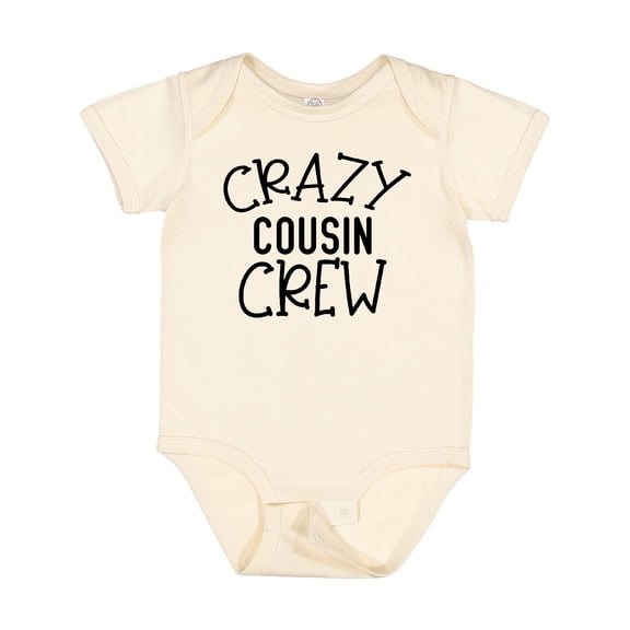 Inktastic Crazy Cousin Crew Boys or Girls Baby Bodysuit