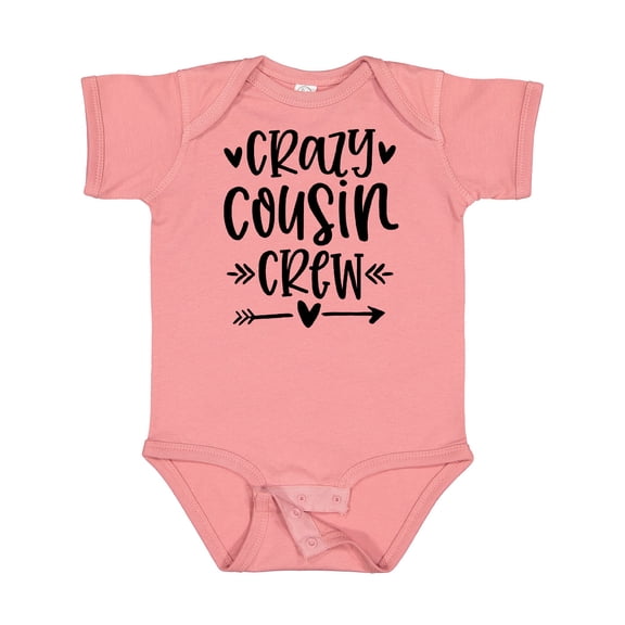 Inktastic Crazy Cousin Crew Boys or Girls Baby Bodysuit