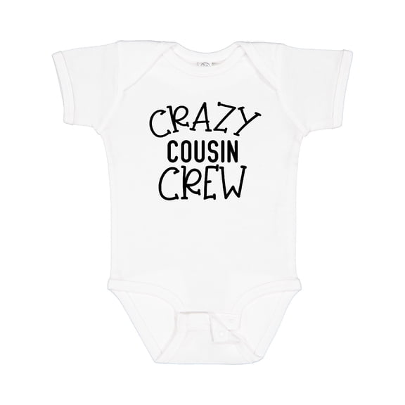 Inktastic Crazy Cousin Crew Boys or Girls Baby Bodysuit