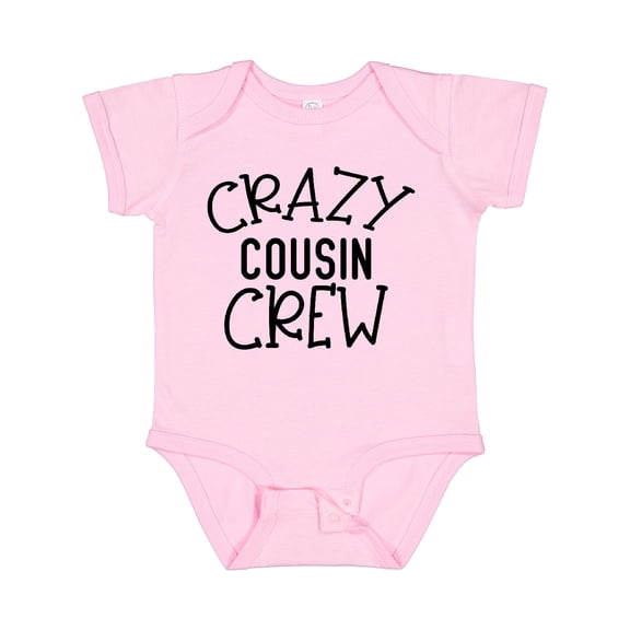 Inktastic Crazy Cousin Crew Boys or Girls Baby Bodysuit