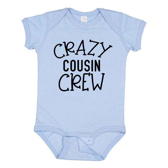 Inktastic Crazy Cousin Crew Boys or Girls Baby Bodysuit