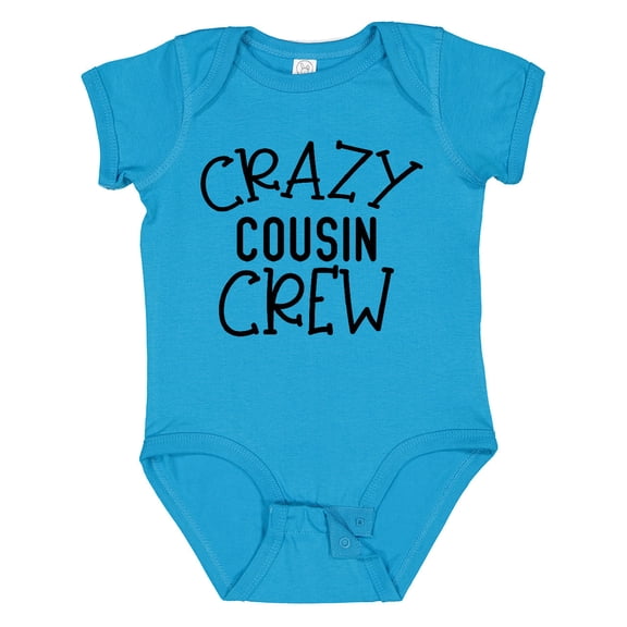 Inktastic Crazy Cousin Crew Boys or Girls Baby Bodysuit