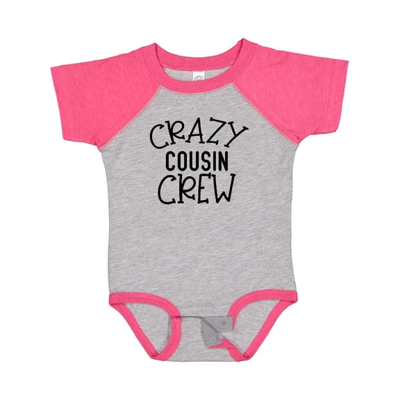 Inktastic Crazy Cousin Crew Boys or Girls Baby Bodysuit