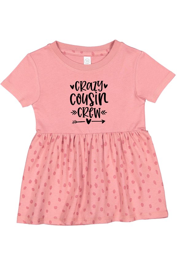 Crazy Cousin Crew Girls Baby Dress