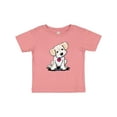 thumbnail image 1 of Inktastic Cream Doodle Pup Boys or Girls Baby T-Shirt, 1 of 5