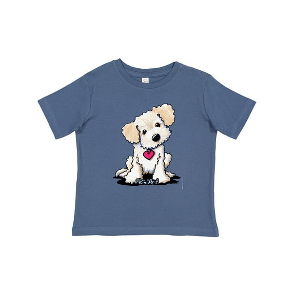Inktastic Cream Doodle Pup Boys or Girls Toddler T-Shirt