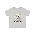 thumbnail image 1 of Inktastic Cream Doodle Pup Boys or Girls Toddler T-Shirt, 1 of 5
