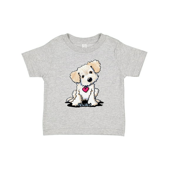 Inktastic Cream Doodle Pup Boys or Girls Toddler T-Shirt