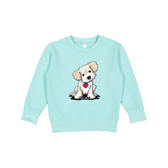 Inktastic Cream Doodle Pup Toddler Sweatshirt