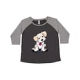 thumbnail image 1 of Inktastic Cream Doodle Pup Women's Plus Size T-Shirt, 1 of 5