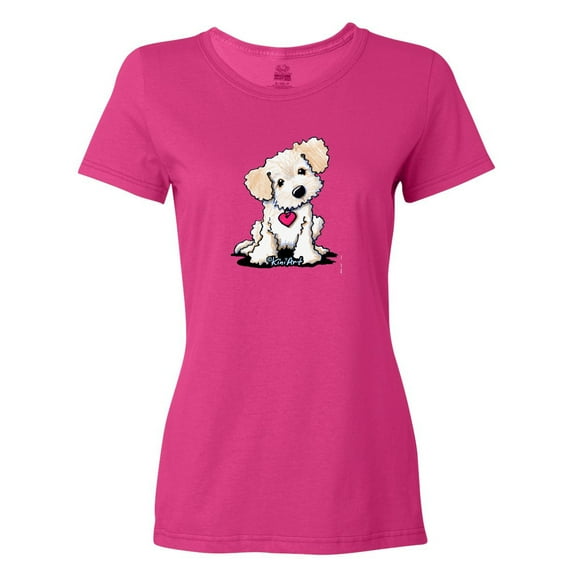 Inktastic Cream Doodle Pup Women's T-Shirt