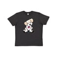 thumbnail image 1 of Inktastic Cream Doodle Pup Youth T-Shirt, 1 of 5