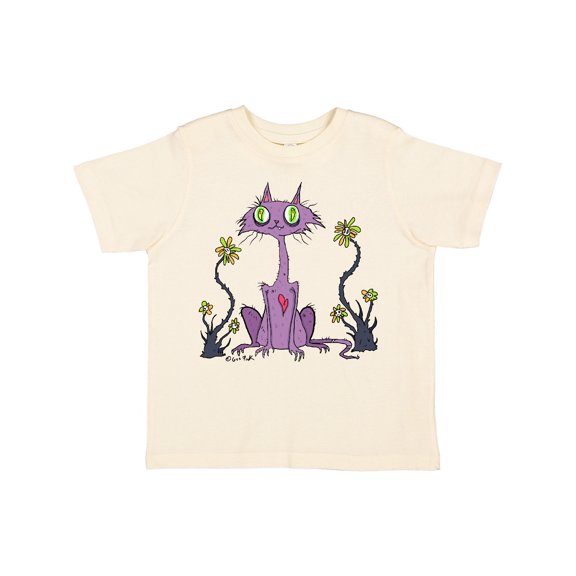 Inktastic Creeper Cat Boys or Girls Toddler T-Shirt