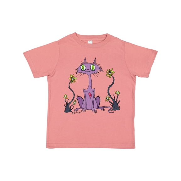 Inktastic Creeper Cat Boys or Girls Toddler T-Shirt