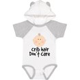 thumbnail image 1 of Inktastic Crib Hair Dont Care Funny Baby Clothes Boys or Girls Baby Bodysuit, 1 of 5