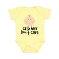 thumbnail image 1 of Inktastic Crib Hair Dont Care Funny Baby Clothes Boys or Girls Baby Bodysuit, 1 of 5