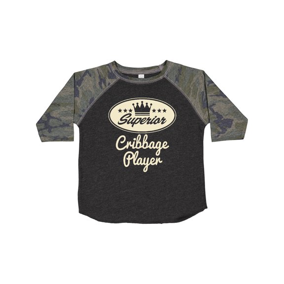 Inktastic Cribbage Player Vintage Superior Boys or Girls Toddler T-Shirt