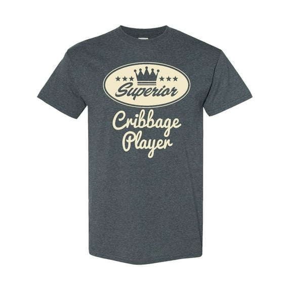Inktastic Cribbage Player Vintage Superior T-Shirt