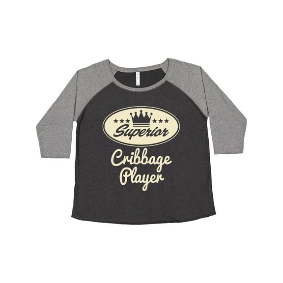 Inktastic Cribbage Player Vintage Superior Women's Plus Size T-Shirt