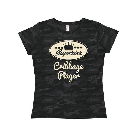 Inktastic Cribbage Player Vintage Superior Women's T-Shirt