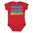 thumbnail image 1 of Inktastic Cricket Player in Training Boys or Girls Baby Bodysuit, 1 of 5