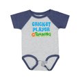 thumbnail image 1 of Inktastic Cricket Player in Training Boys or Girls Baby Bodysuit, 1 of 5