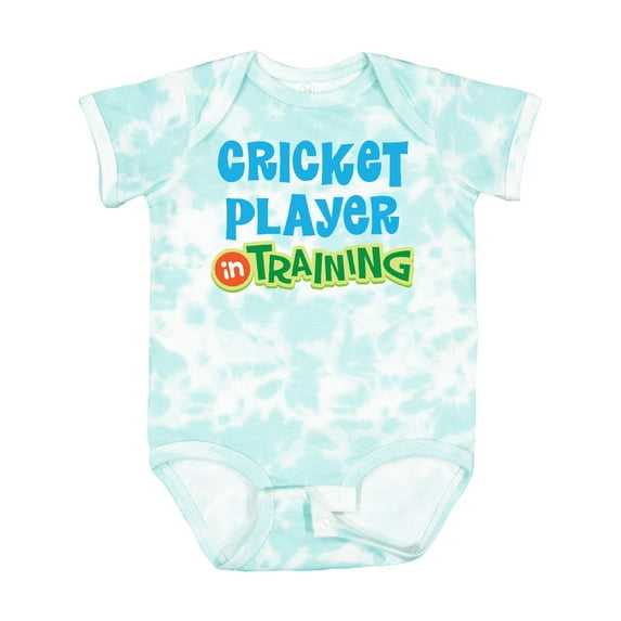 Inktastic Cricket Player in Training Boys or Girls Baby Bodysuit