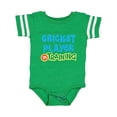thumbnail image 1 of Inktastic Cricket Player in Training Boys or Girls Baby Bodysuit, 1 of 5