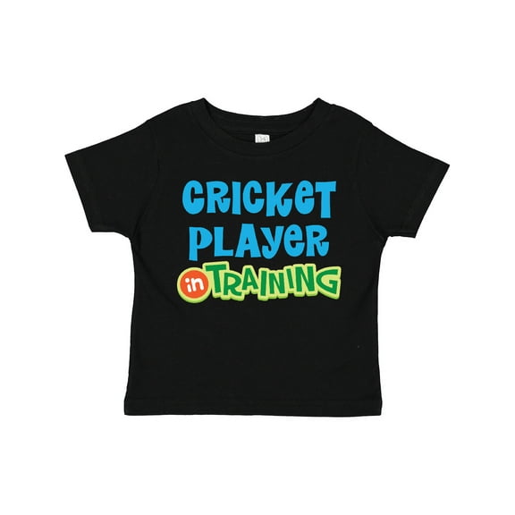 Inktastic Cricket player in training Boys or Girls Toddler T-Shirt