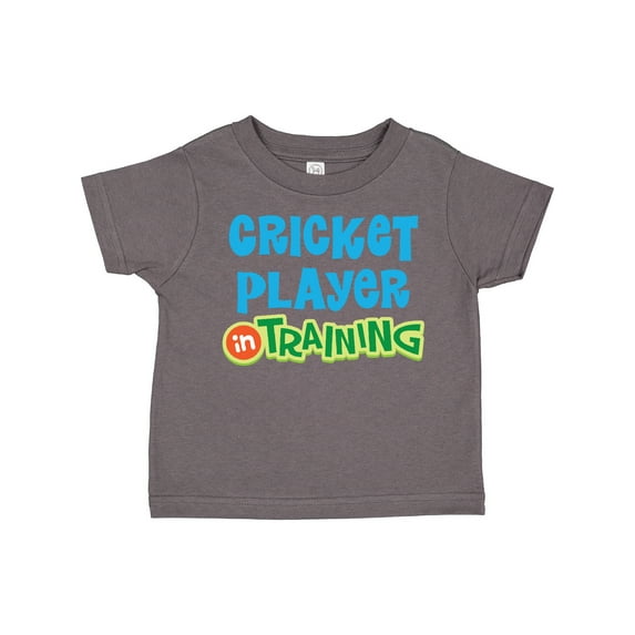 Inktastic Cricket player in training Boys or Girls Toddler T-Shirt