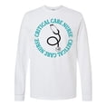 thumbnail image 1 of Inktastic Critical Care Nurse Apparel Long Sleeve T-Shirt, 1 of 5