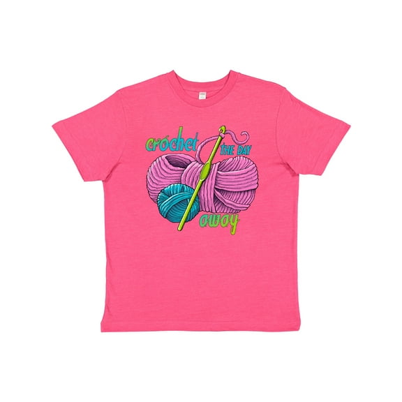 Inktastic Crochet the Day Away Youth T-Shirt