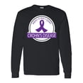 thumbnail image 1 of Inktastic Crohn's Disease Hope Fight Cure Long Sleeve T-Shirt, 1 of 5