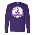 thumbnail image 1 of Inktastic Crohn's Disease Hope Fight Cure Long Sleeve T-Shirt, 1 of 5