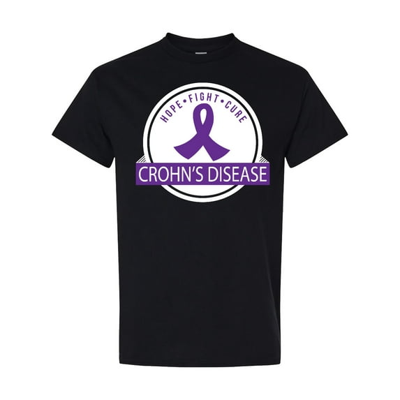 Inktastic Crohn's Disease Hope Fight Cure T-Shirt
