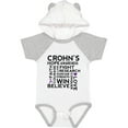 thumbnail image 1 of Inktastic Crohns Disease Awareness Boys or Girls Baby Bodysuit, 1 of 5