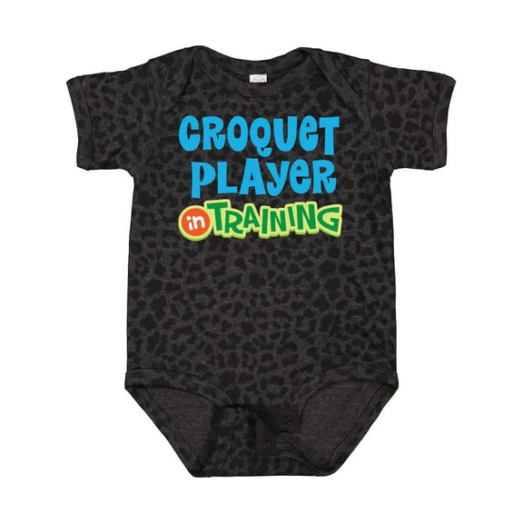 Inktastic Croquet Player in Training Boys or Girls Baby Bodysuit