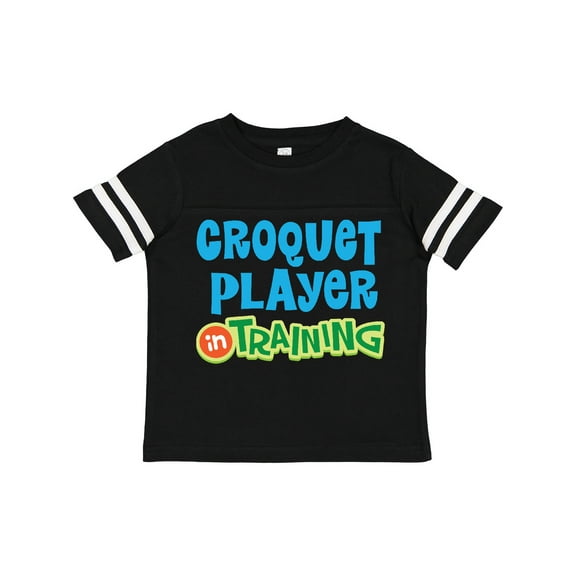 Inktastic Croquet Player in Training Boys or Girls Toddler T-Shirt