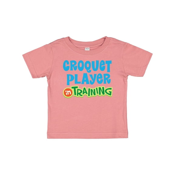 Inktastic Croquet player in training Boys or Girls Baby T-Shirt