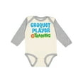 thumbnail image 1 of Inktastic Croquet player in training Boys or Girls Long Sleeve Baby Bodysuit, 1 of 5